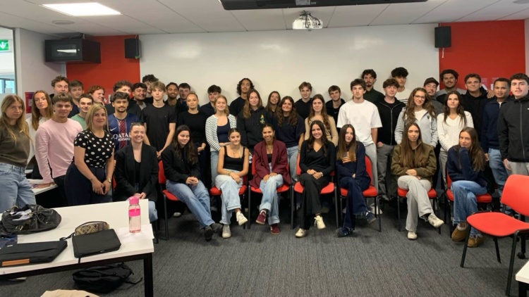 Group pic, english intensive week in Oxford