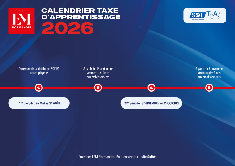Calendrier de la taxe d'apprentissage 2026