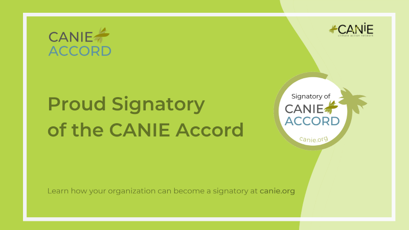 Proud signatory of CANIE Accord Proud signatory of CANIE Accord