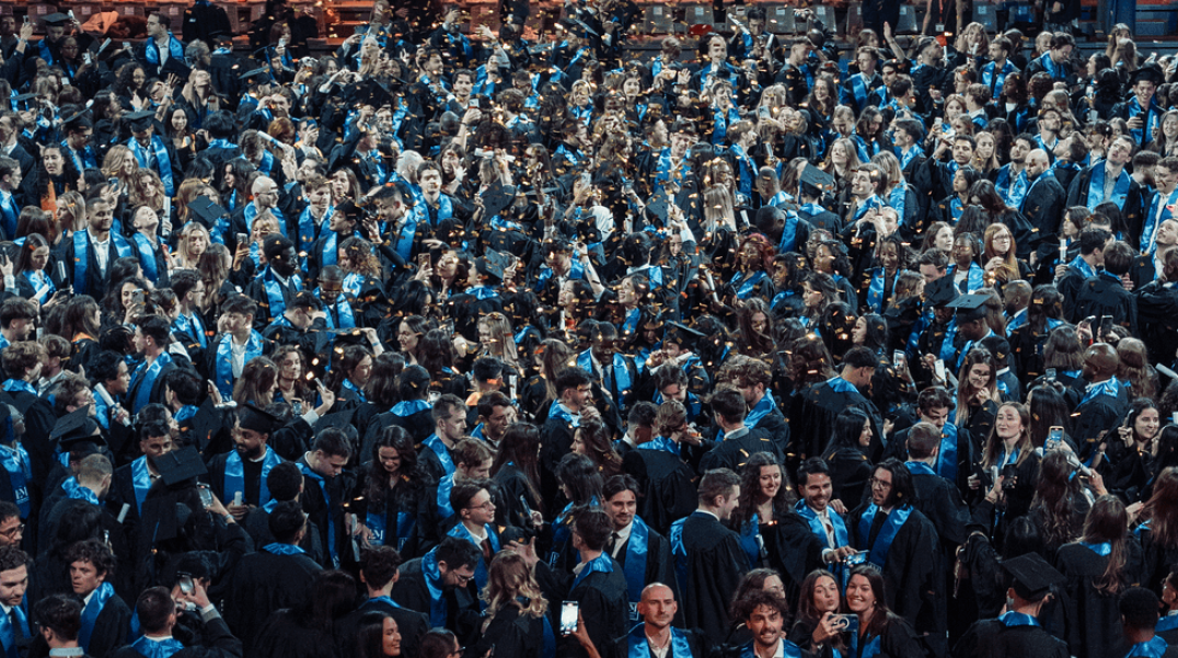 Ceremony for EM Normandie's 2024 graduates