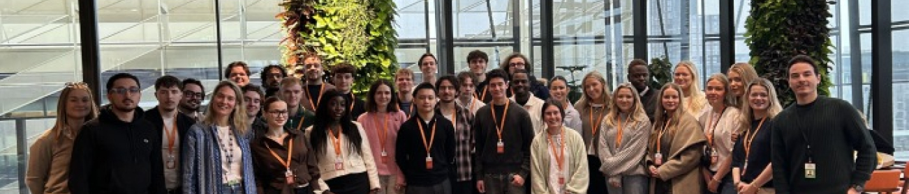 Group pic of EM Normandie U3 students at IDMW 2026