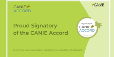 Proud signatory of CANIE Accord Proud signatory of CANIE Accord