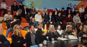 Public and jury of the Smartbox workshop