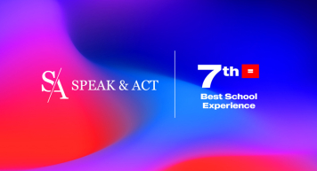 Speak and Act - Best School Experience
