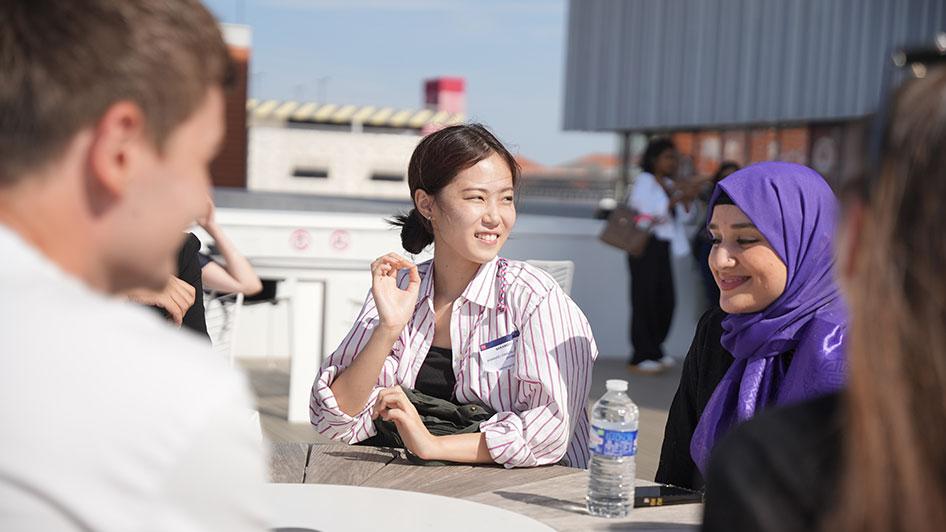 Foreign students in Le Havre Campus